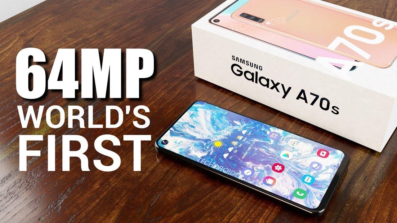 Стали известны некоторые характеристики смартфона Samsung Galaxy A70s