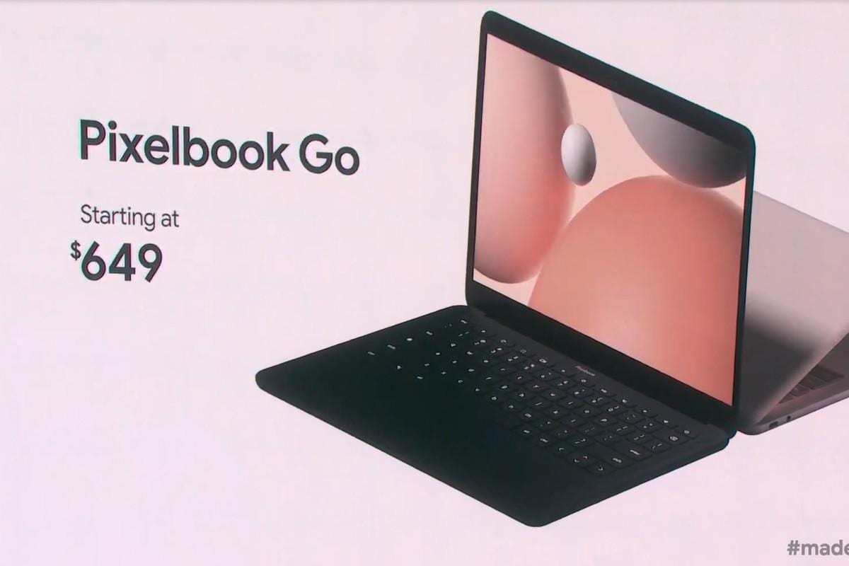 Pixelbook Go - новый компактный ноутбук от Google
