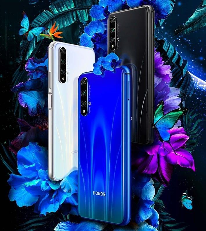 Huawei представила российскую версию смартфона Honor 20S