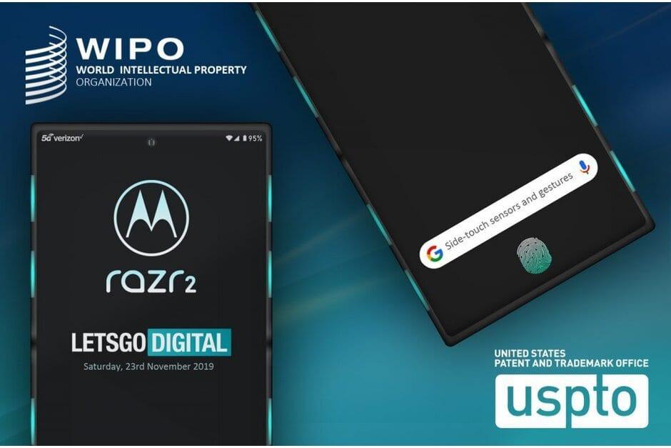 Motorola Razr 2 может получить боковые датчики и сканер отпечатков в экране Motorola Razr 2 может получить боковые датчики и сканер отпечатков в экране