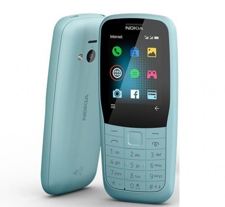 В России появился кнопочный телефон Nokia 220 с поддержкой 4G