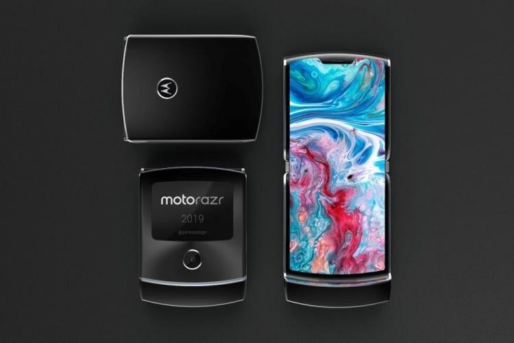 Motorola представила смартфон-раскладушку Motorola Razr