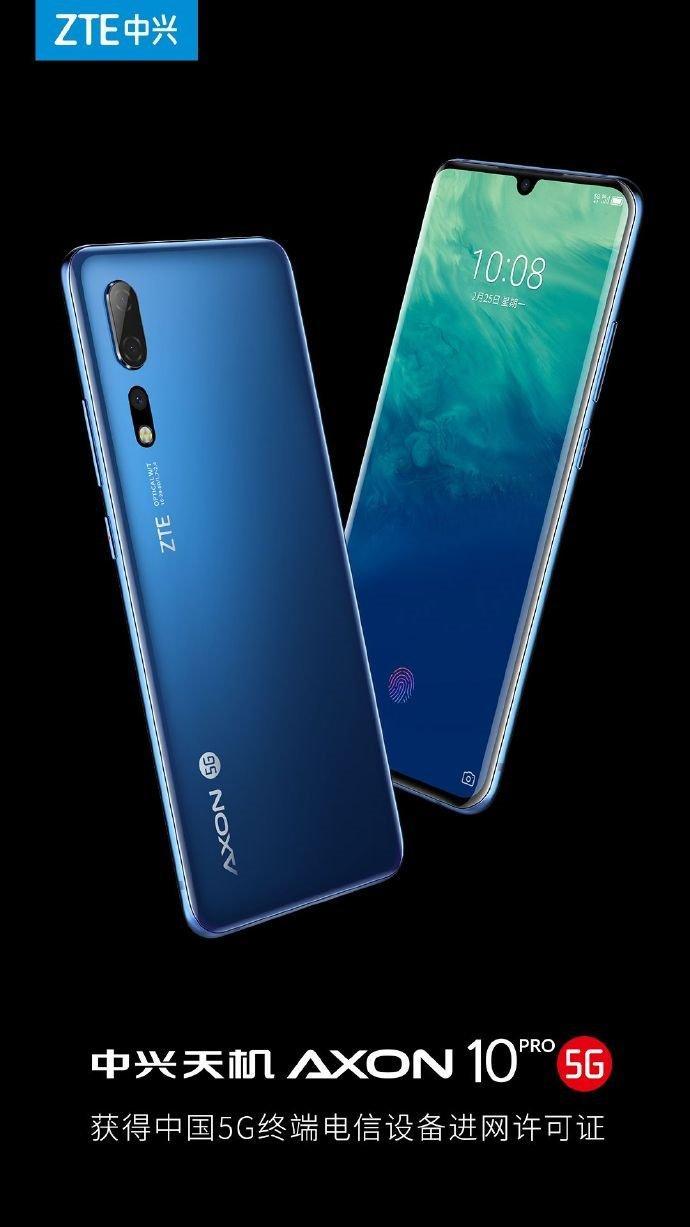 Флагманский смартфон ZTE Axon 10s Pro полностью рассекречен