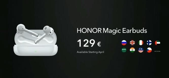 HONOR сделал наушники Honor Magic Earbuds HONOR сделал наушники Honor Magic Earbuds