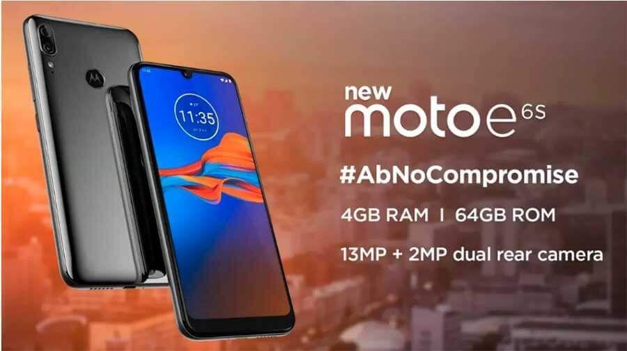 Motorola представила смартфон Moto E6s Motorola представила смартфон Moto E6s