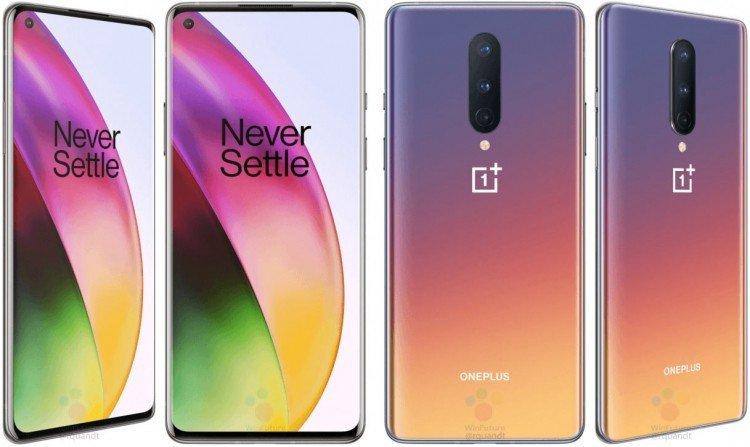В сеть слили изображения OnePlus 8 во всех расцветках В сеть слили изображения OnePlus 8 во всех расцветках