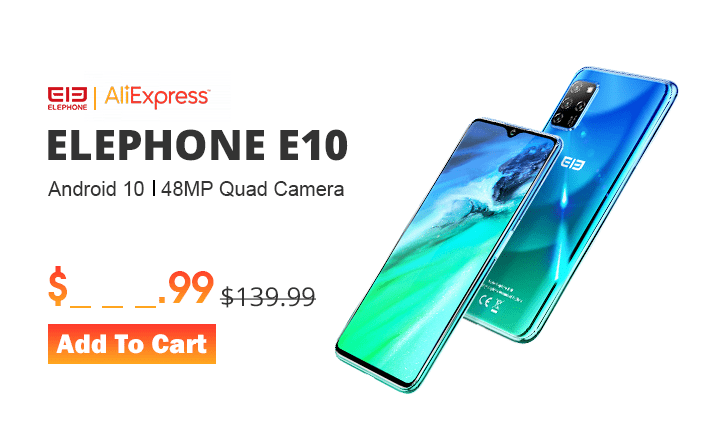 Elephone E10 с 48-мегапиксельной камерой прибывает на Aliexpress за 109 долларов Elephone E10 с 48-мегапиксельной камерой прибывает на Aliexpress за 109 долларов