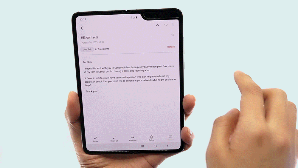 Слухи: Samsung Galaxy Fold 2 будет поставляться с 256 ГБ памяти Слухи: Samsung Galaxy Fold 2 будет поставляться с 256 ГБ памяти