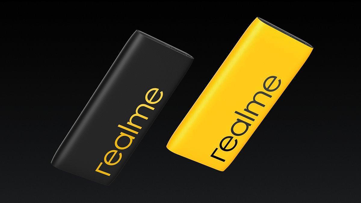 Realme анонсировала два портативных зарядных устройства