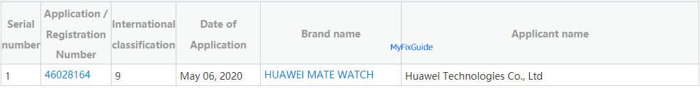 Huawei готовит новые смарт-часы Mate Watch