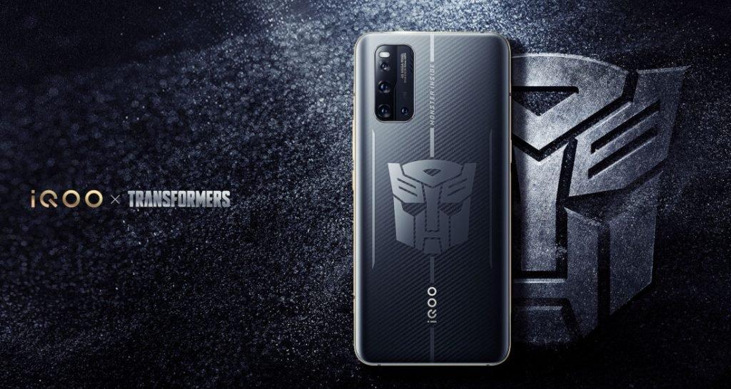 Компания iQOO готовится представить специальную версию смартфона iQOO 3 5G Transformers Edition