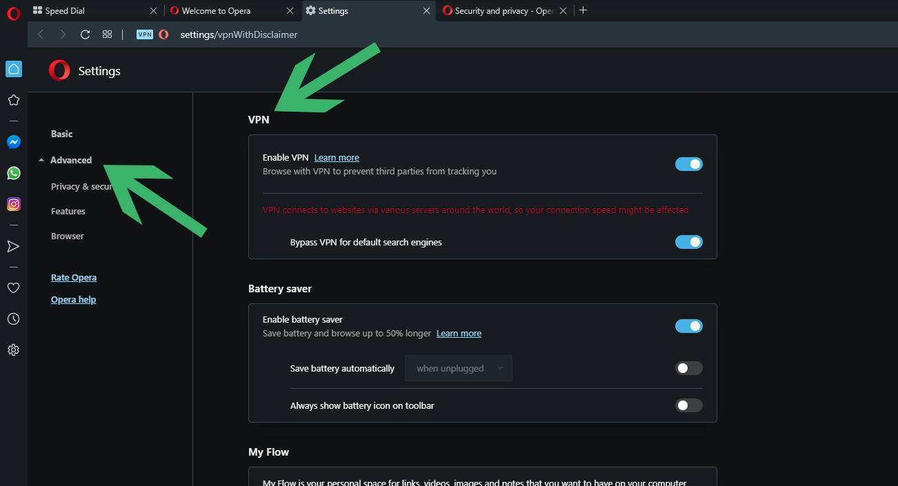 Как настроить VPN в Chrome/Opera/Firefox/Edge