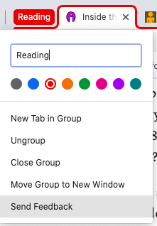 В Google Chrome появились групповые вкладки