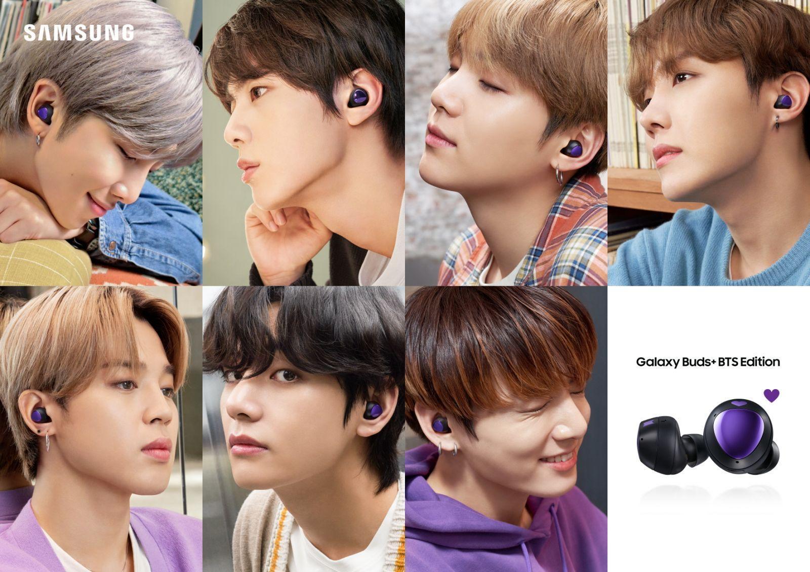 Samsung представляет Galaxy S20+ и Galaxy Buds+ BTS Edition