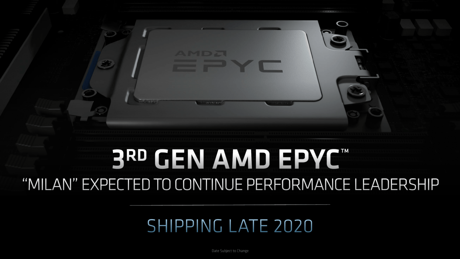 AMD планирует открыть продажи процессоров на архитектуре Zen 3 к концу года