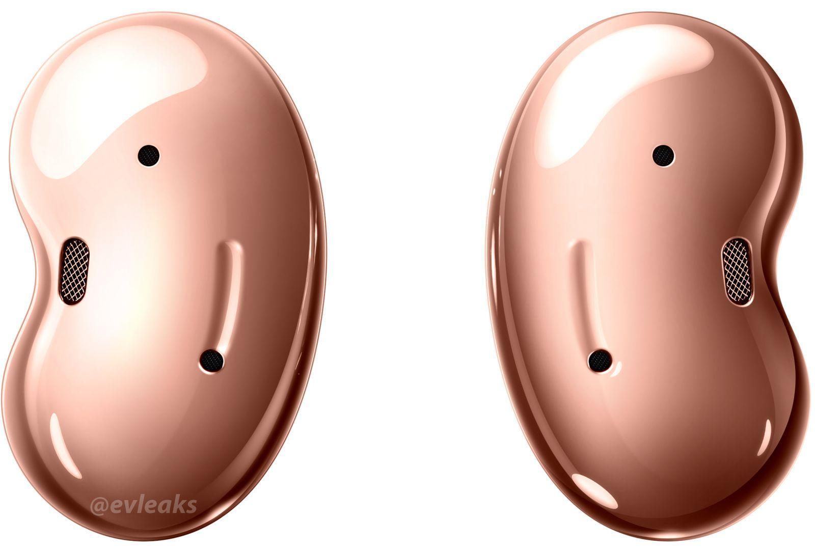 Samsung Galaxy Buds Live показали на пресс-рендерах