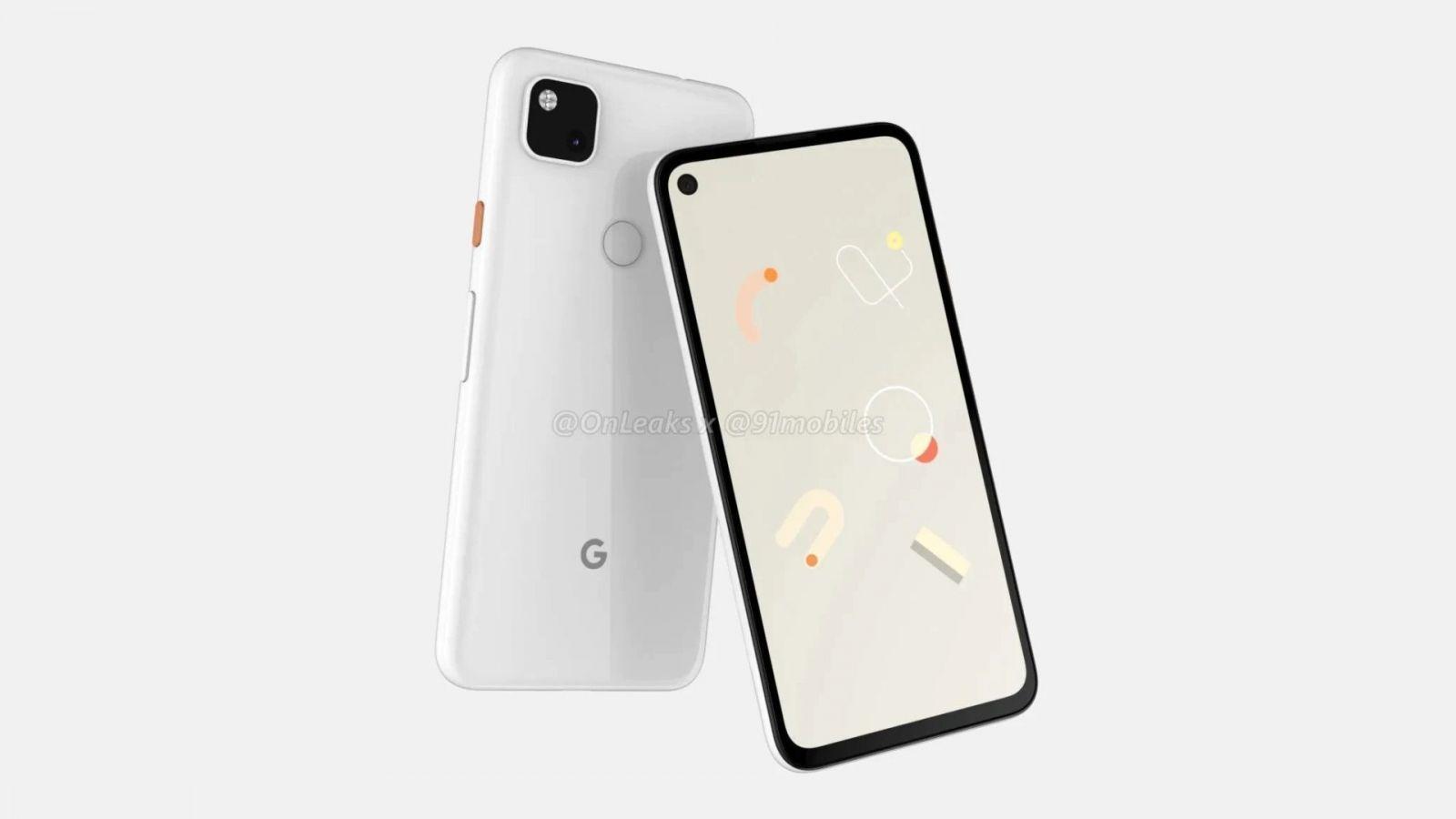 Google опубликовала пресс-рендер Pixel 4a