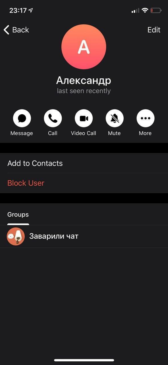 Как включить видеозвонки в Telegram