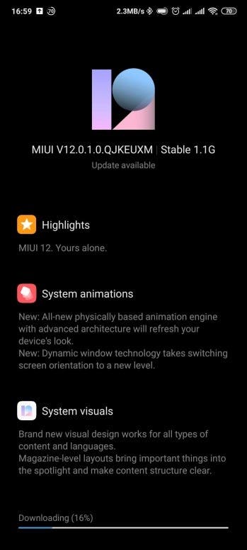 Poco F2 Pro получает обновление MIUI 12 на базе Android 10