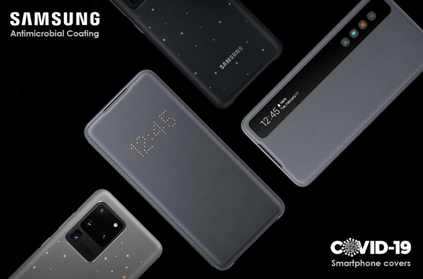 Samsung запатентовала антимикробное покрытие для чехлов на смартфоны