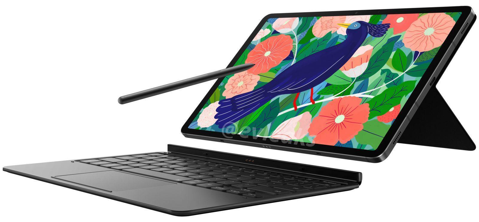 В сеть утекли изображения планшета Samsung Galaxy Tab S7