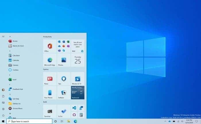 Microsoft: новое меню пуск Windows 10 скоро будет доступно всем пользователям Microsoft: новое меню пуск Windows 10 скоро будет доступно всем пользователям