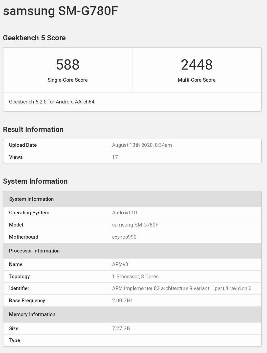 Samsung Galaxy S20 Fan Edition получит Exynos 990 Samsung Galaxy S20 Fan Edition получит Exynos 990