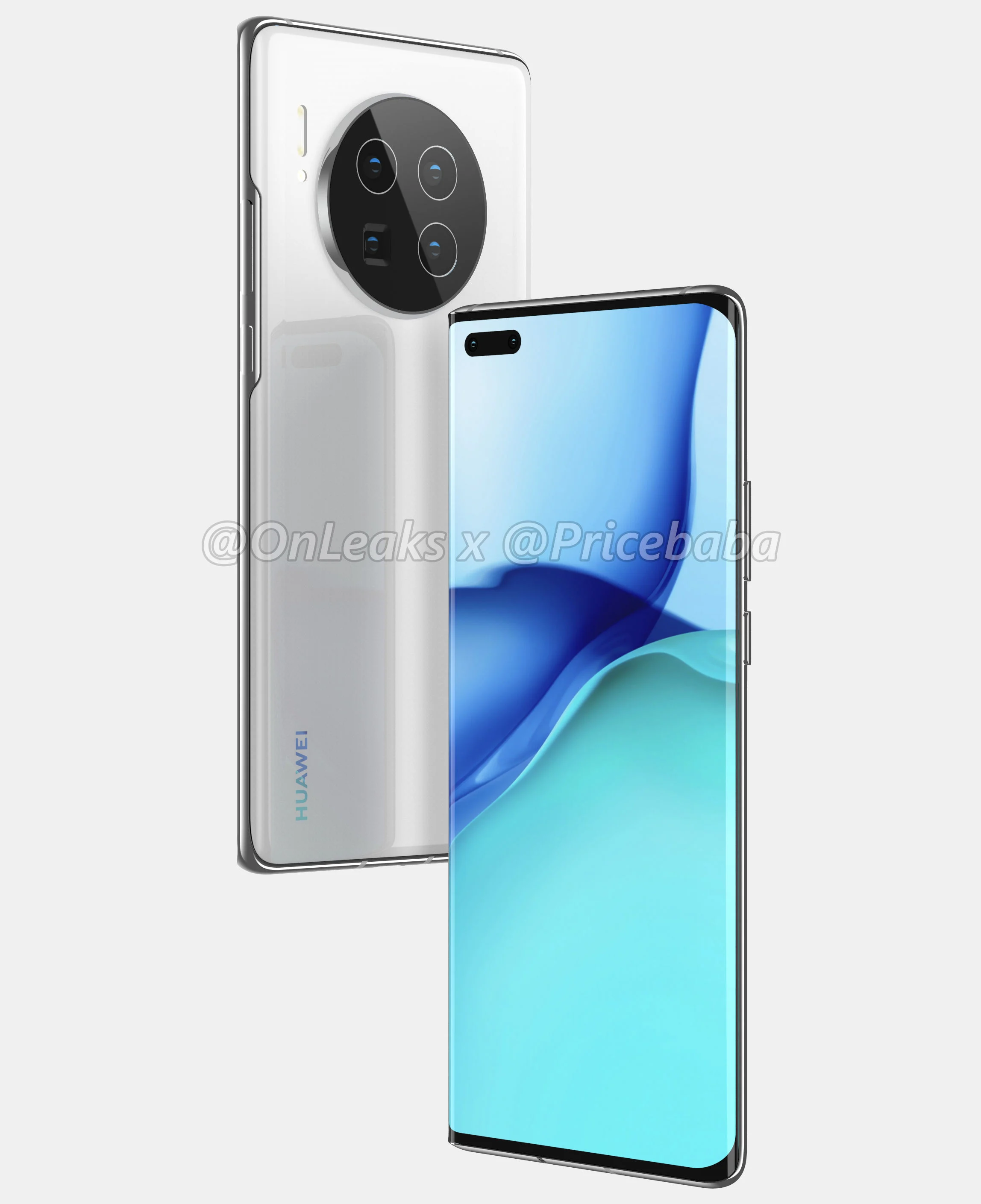 Вот как будет выглядеть флагман Huawei Mate 40 Pro