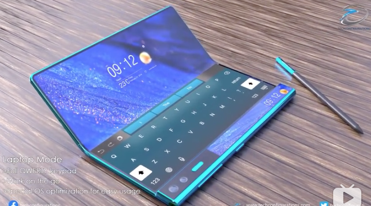 Вот так будет выглядеть следующий складной смартфон Huawei