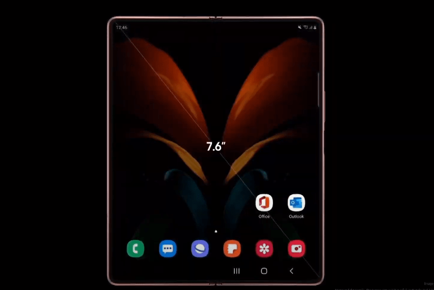 Samsung сделал новый складной смартфон Galaxy Z Fold2 Samsung сделал новый складной смартфон Galaxy Z Fold2