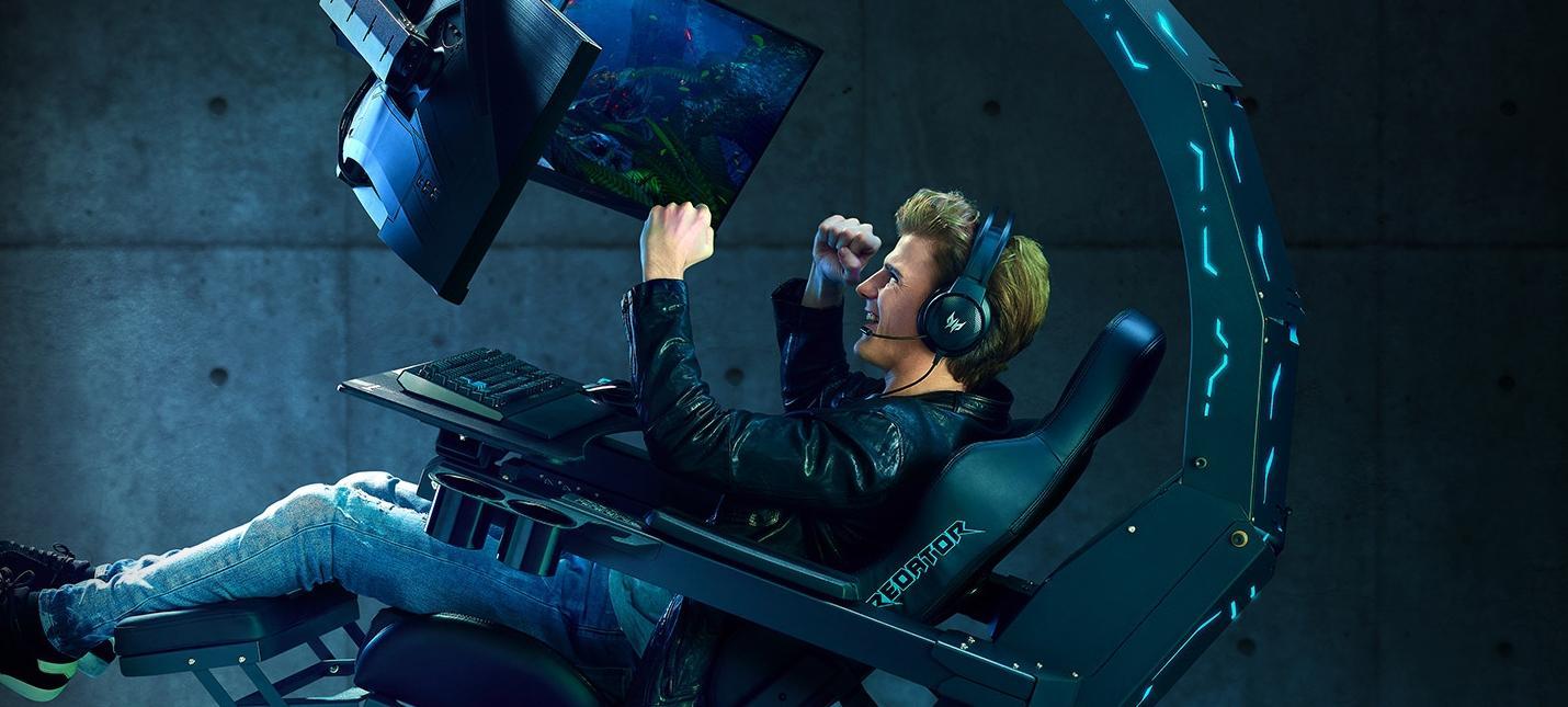 Acer представила новую версию игровой капсулы Predator Thronos Air