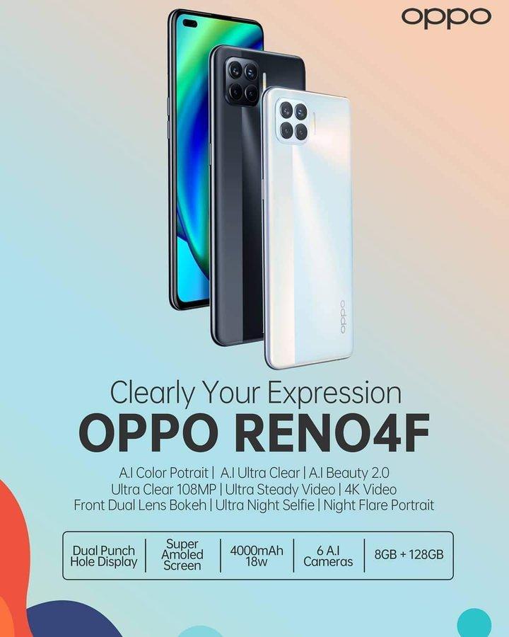 OPPO анонсировала смартфон OPPO Reno4 F. Его представят 12 октября