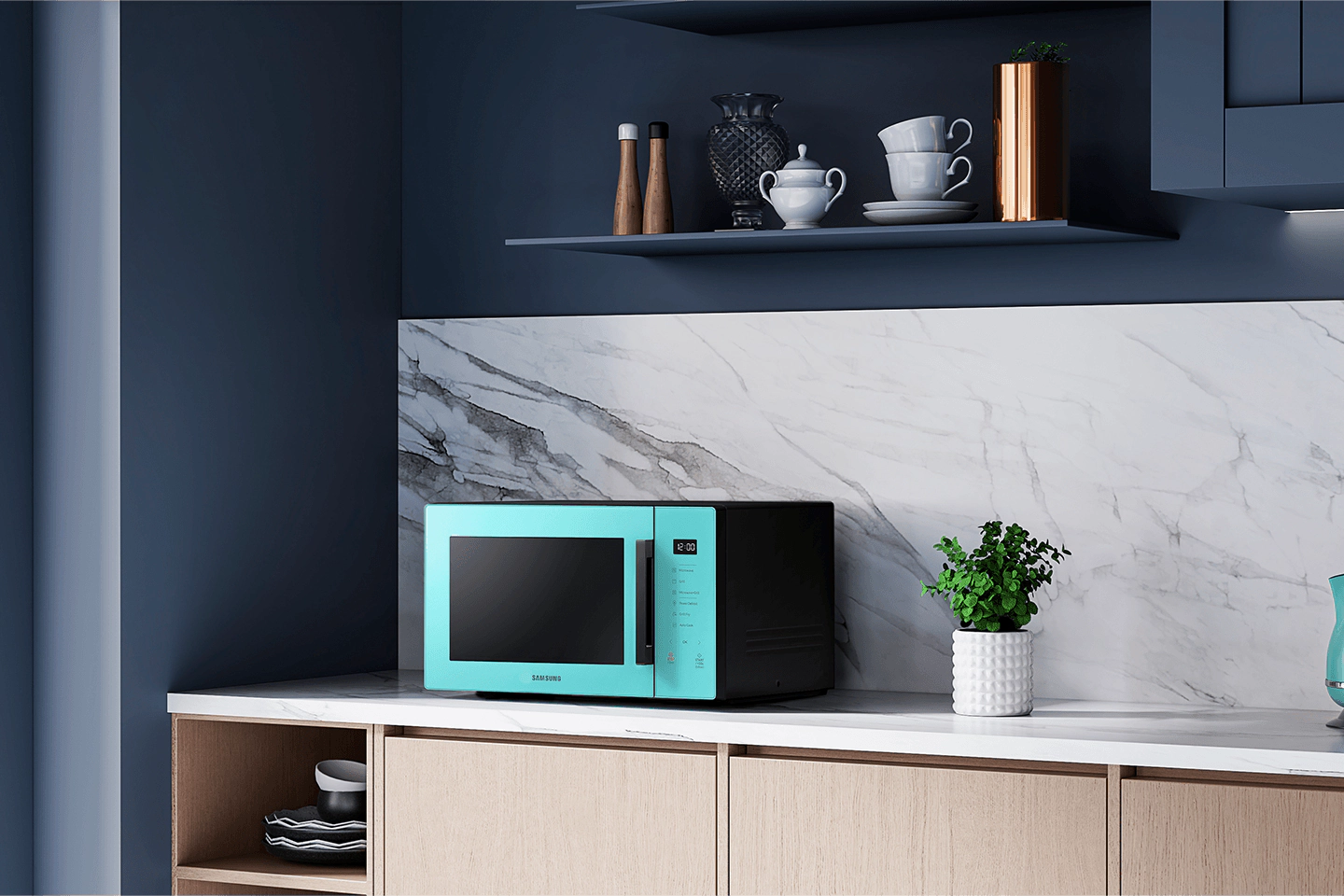 Обзор микроволновой печи Samsung MW5000T. Красивая необходимость