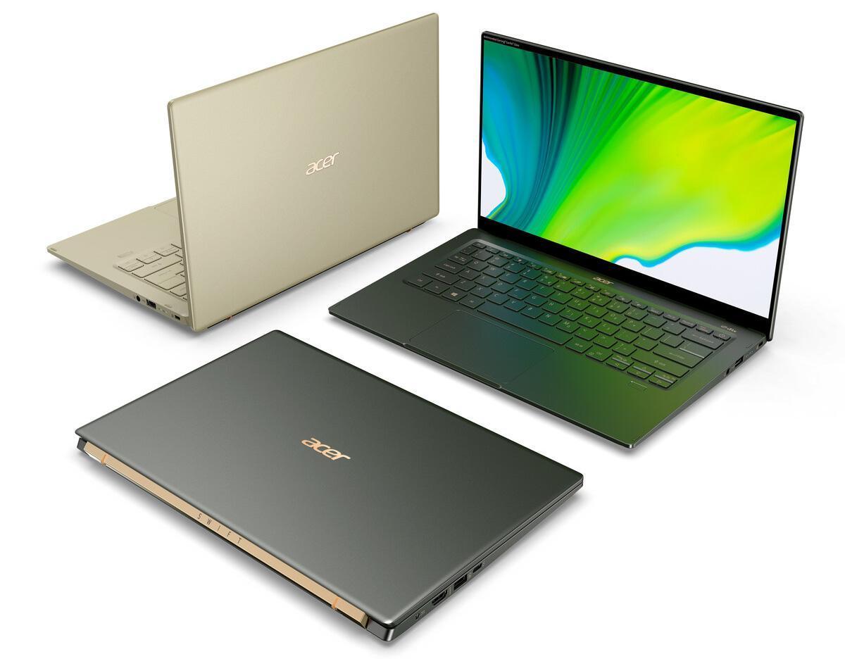 IFA 2020. Acer представила ноутбуки Swift 5 и Swift 3 с процессорами Intel Core 11-го поколения