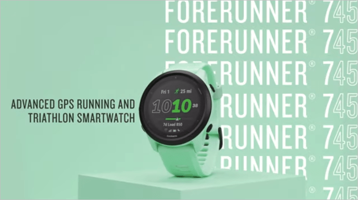 Garmin представил обновленные часы для бега и триатлона Forerunner 745