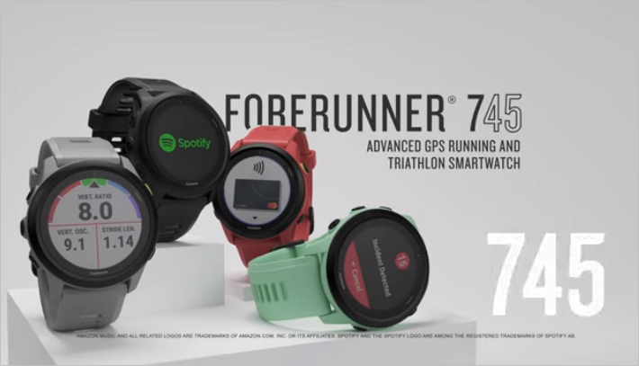 Garmin представил обновленные часы для бега и триатлона Forerunner 745
