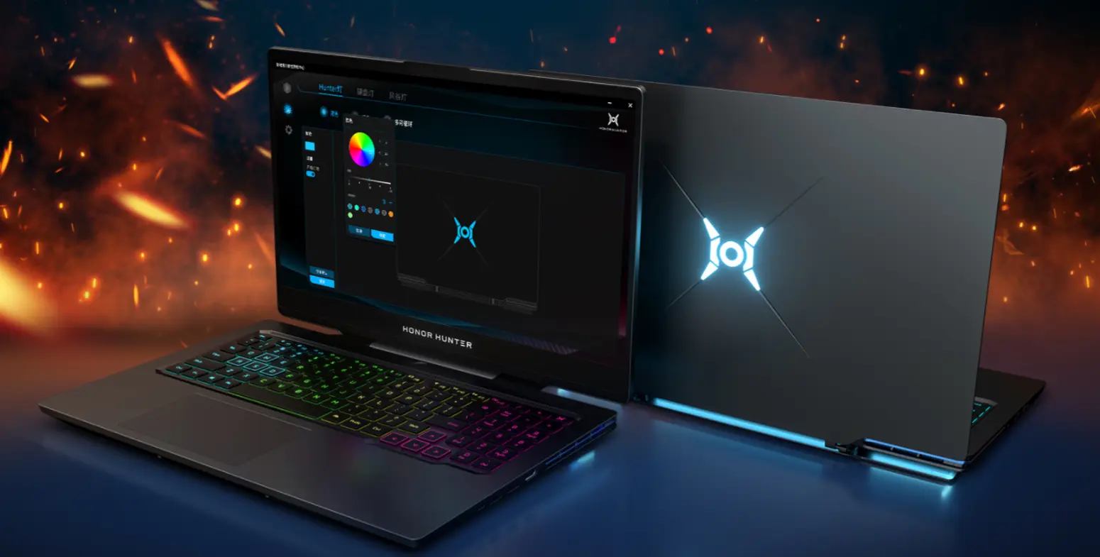 Honor представила свой первый игровой ноутбук - Honor Hunter V700