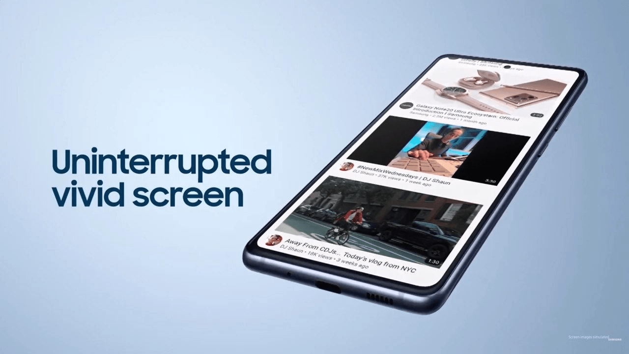 Samsung представила смартфон Samsung Galaxy S20 FE