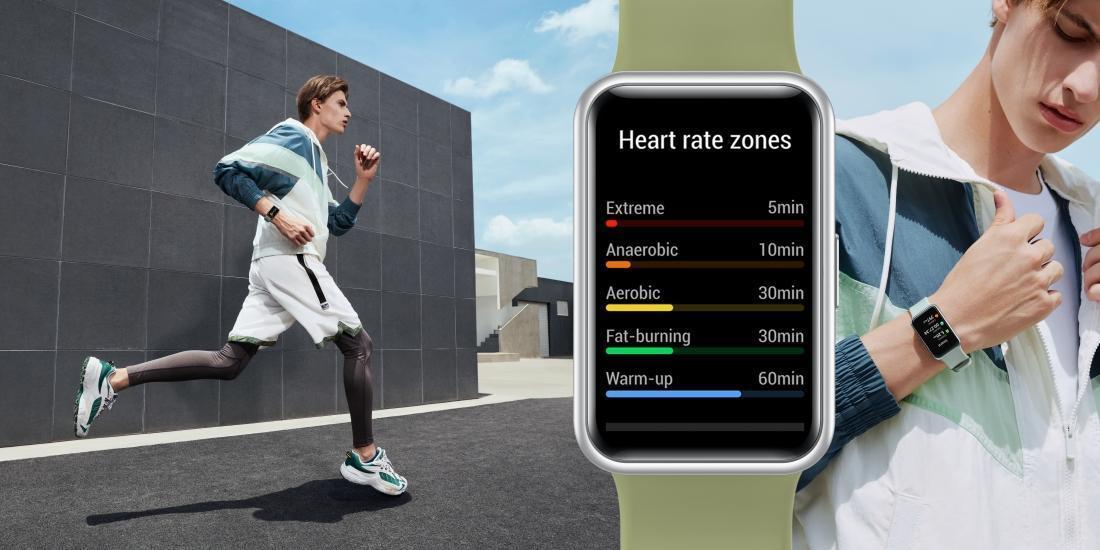 Компания Huawei представила фитнес-часы Huawei Watch Fit