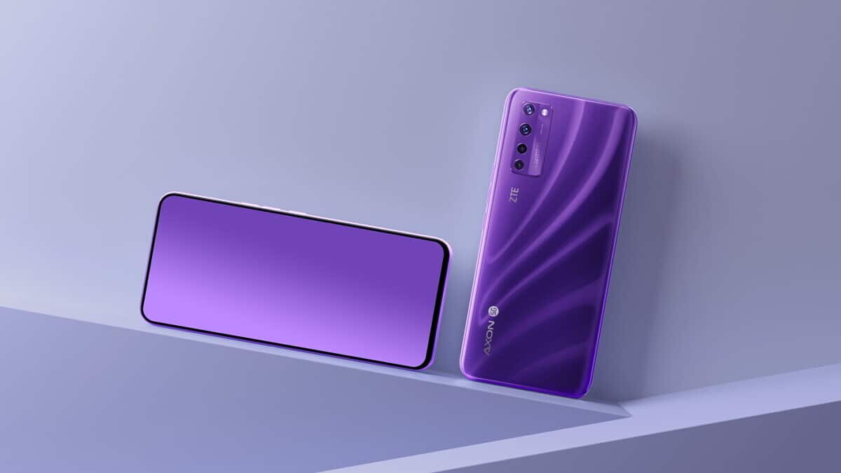 Представлен первый в мире смартфон с подэкранной камерой - ZTE Axon 20 5G