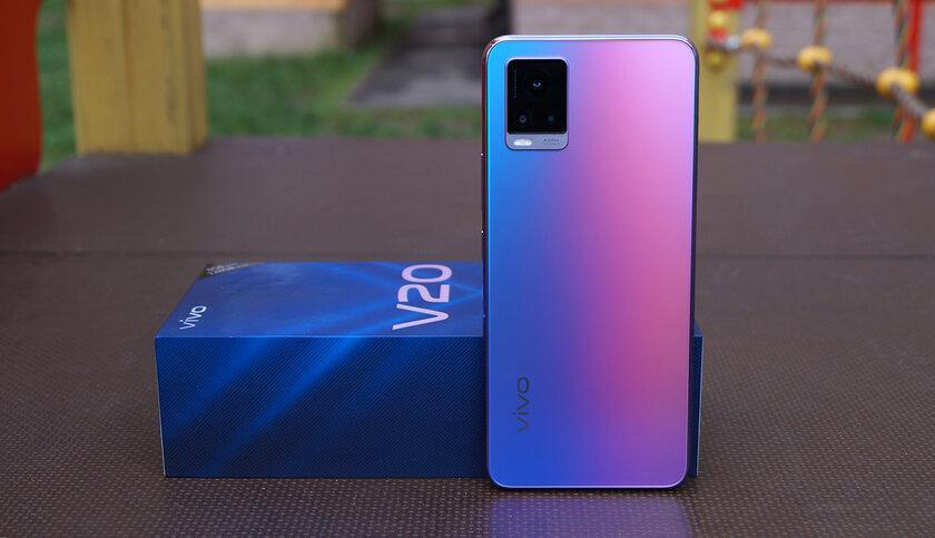Vivo V20, первый смартфон на Android 11, поступает в продажу Vivo V20, первый смартфон на Android 11, поступает в продажу