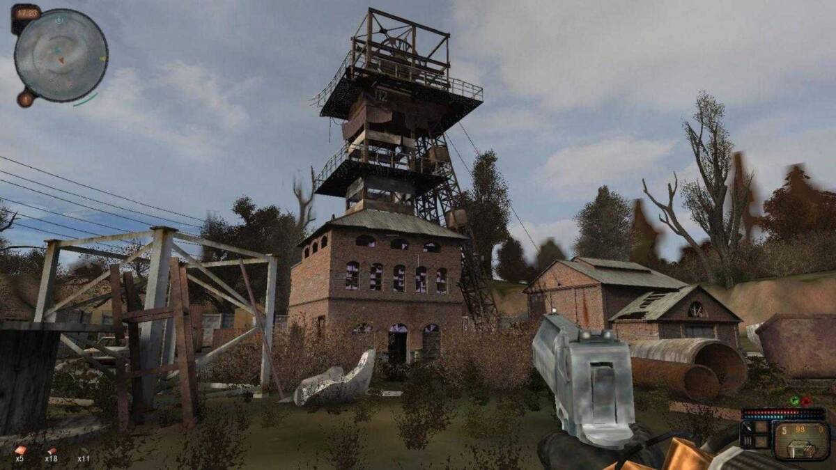 Перезаряжение пистолета в игре СТАЛКЕР Call of Chernobyl