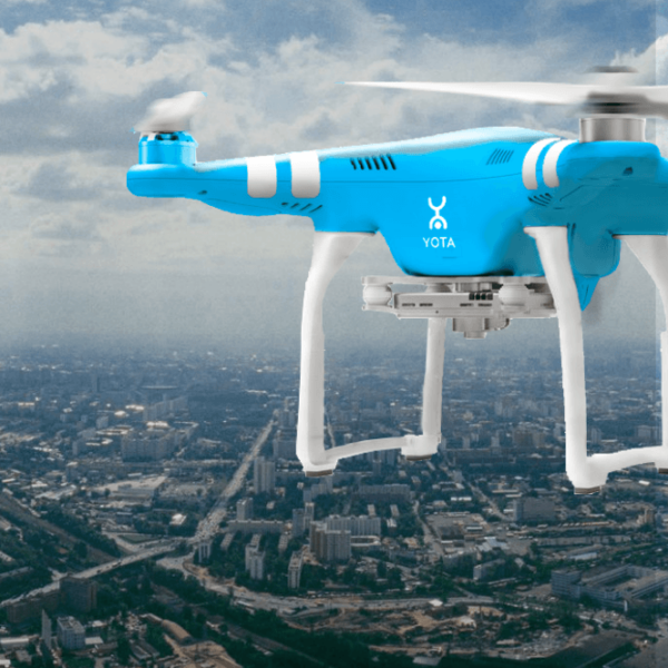 Yota первой в мире среди мобильных операторов запускает доставку SIM-карт дронами (pic 3 dron)