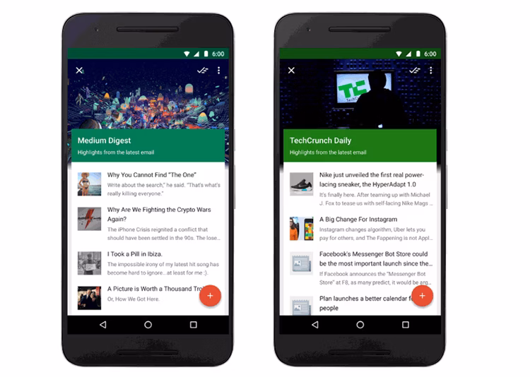 Google Inbox теперь отслеживает события, рассылки и сохранённые ссылки 2 2