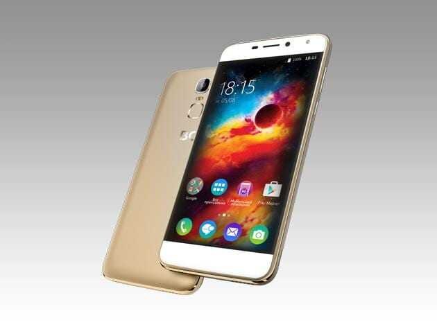 Передняя и задняя панель смартфона BQS-5520 Mercury, дисплей и камеры