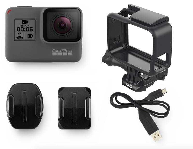 GoPro представила две новые камеры Hero5 Black и Session 4 GoPro Black и аксессуары