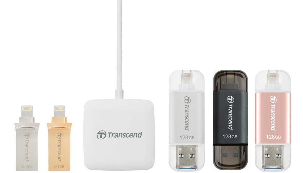 Transcend сделал флешки с разъёмом Lightning для iOS-устройств 1 Transcend PR 20161010 Transcend Lightning