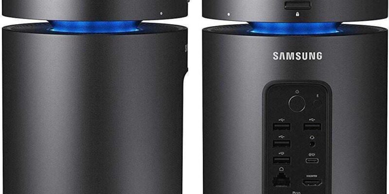 Samsung выпускает цилиндрический компьютер ArtPC (samsung artpc pulse)