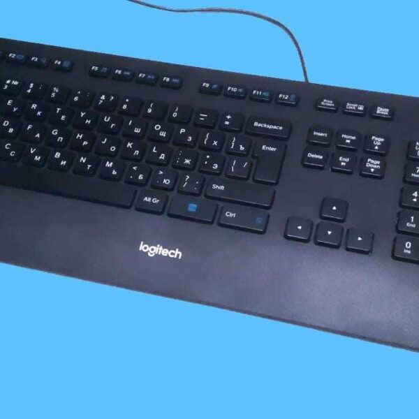 Обзор почти бесшумной клавиатуры Logitech K280e (L 280e title)