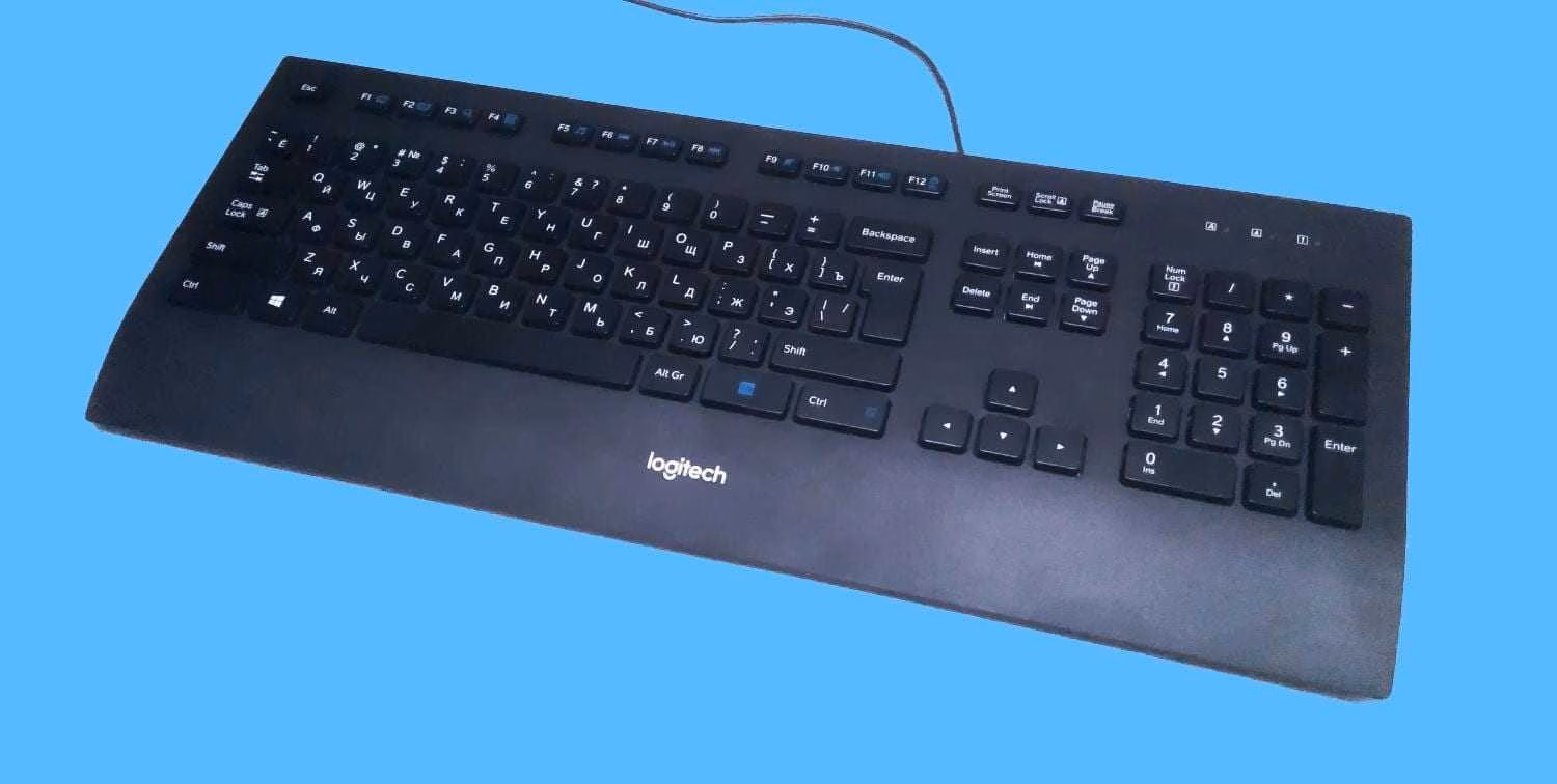 Обзор почти бесшумной клавиатуры Logitech K280e 1 L 280e title